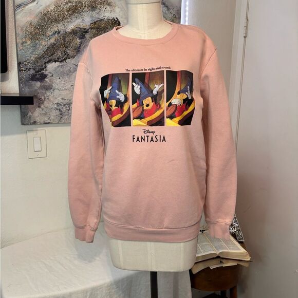 Sweatshirt H&M LIGHT PINK/FANTASIA - Picture 3 of 9